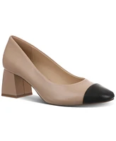 On 34th Tillyy Cap-Toe Block-Heel Pumps, Created for Macy's