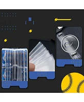 Clovercat 4-Pocket Waterproof Trading Card, Photo Binder: 400 Pockets