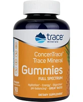 Trace Minerals ConcenTrace Chewable Gummies Full Spectrum | Provide Potent Energy, Metabolic & Mood Support | Healthy Joints Bones and Teeth | Natural