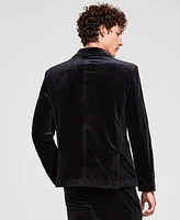 Tinsel Men's Regular-Fit Velvet Suit Jacket