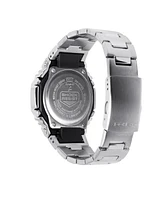 G-Shock Men's Japanese Quartz Silver Tone Stainless Steel Watch, 49.3mm, GMS2110D-2A