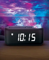 Brookstone Galaxy Projection Alarm Clock