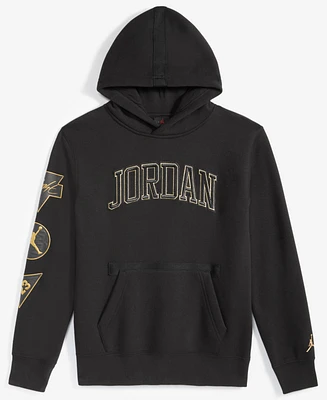 Jordan Big Boys "See Me Shine" Fleece Hoodie