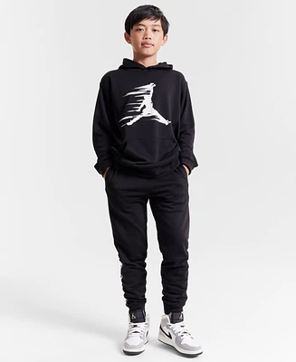 Jordan Big Boys Flight Mvp Fleece Pullover Hoodie