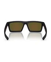 Prada Linea Rossa Men's Sunglasses Ps 02ZSU