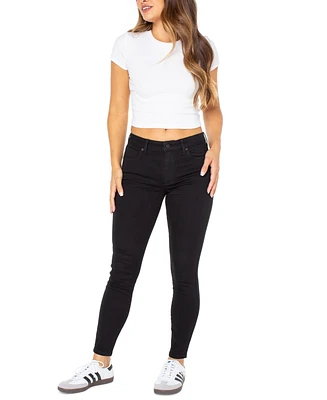 Celebrity Pink Juniors' Mid Rise Skinny Ankle Jeans