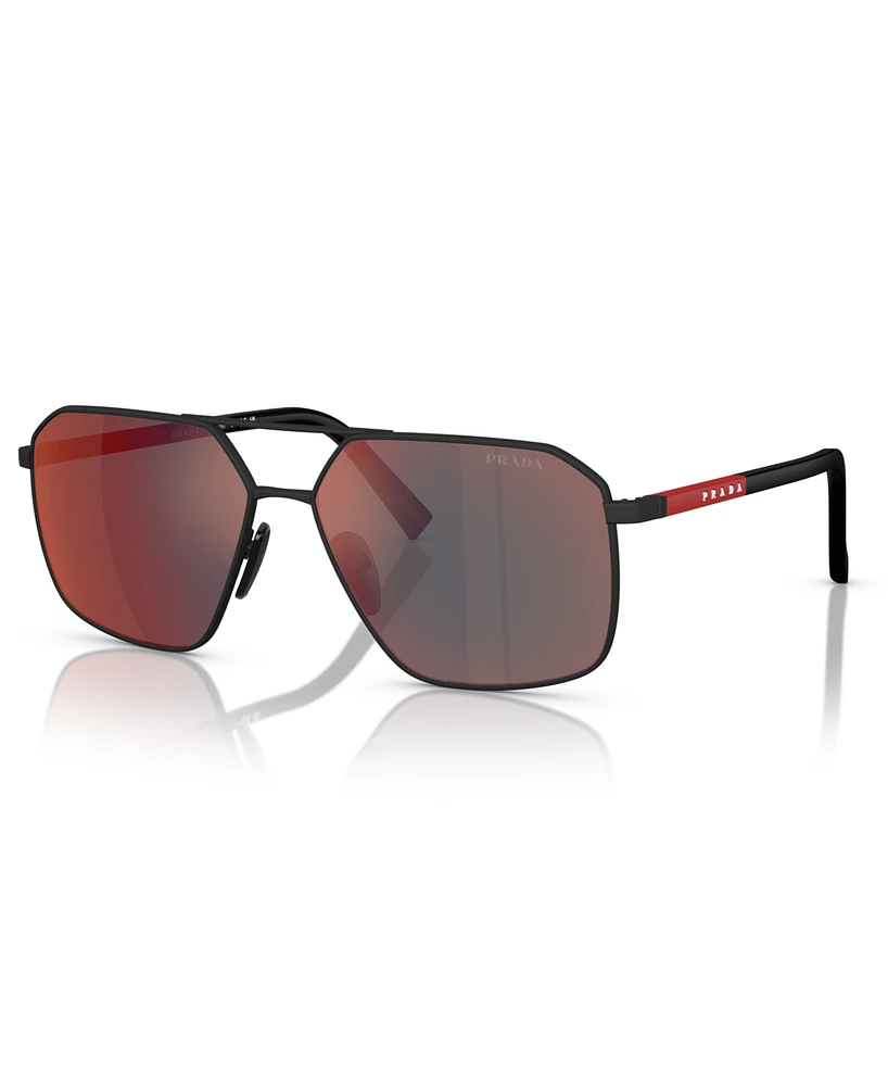 Prada Linea Rossa Men's Sunglasses Ps A50S