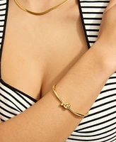 Adornia Gold Knot Cuff Bracelet