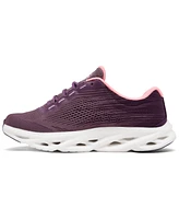 Skechers Women's Go Run Swirl Tech Speed Running Sneakers from Finish Line