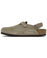 Birkenstock Men's Tokio Suede Leather Clogs from Finish Line