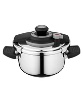 BergHOFF Essentials 4Pc 18/10 Stainless Steel Pressure Cooker Set 7.4 Qt & 4.2Qt