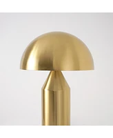 Brightech Venus 9.5" Glass Contemporary Led Table Lamp with Dimmer