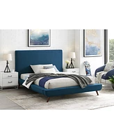 Loft Lyfe Alaric Linen Platform Bed Full