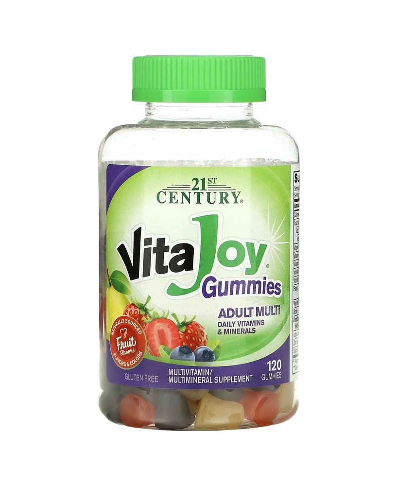 21st Century VitaJoy Gummies Adult Multivitamin Fruit Flavor