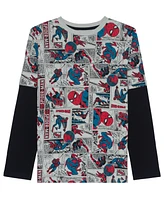 Spider-Man Big Boys Twofer Graphic T-shirt