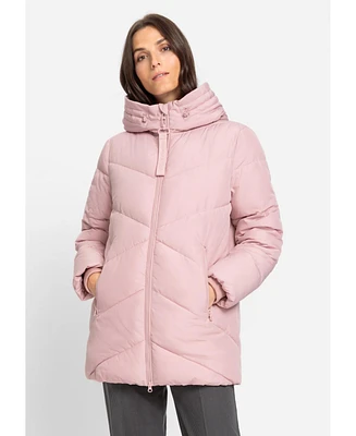 Olsen Women's Hooded Puffer Coat