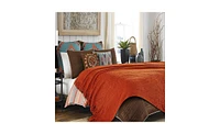 Chanasya Premium Textured Knit Throw Blanket with Tassels - Soft, Cozy for Couch, Bed