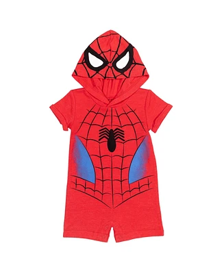 Marvel Avengers Spider-Man Captain America Hulk Miles Morales Cosplay Romper Newborn to Toddler