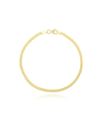 The Lovery Gold Cube Bracelet 14K Gold