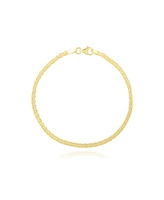 The Lovery Gold Cube Bracelet 14K Gold