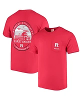 Image One Men's Scarlet Rutgers Scarlet Knights Circle Campus Scene T-Shirt