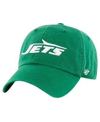 '47 Brand Men's Kelly Green New York Jets Classic Franchise Legacy Fitted Hat