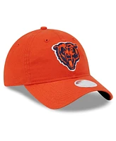 New Era Women's Orange Chicago Bears Main Core Classic 2.0 9TWENTY Adjustable Hat