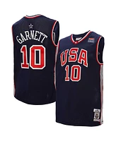 Mitchell & Ness Men's Kevin Garnett Navy Usa Basketball 2000 Authentic Jersey