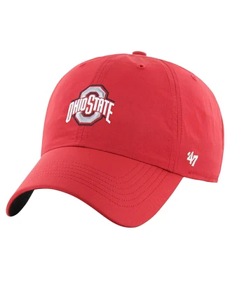 '47 Brand Men's Scarlet Ohio State Buckeyes Clean Up brrr Adjustable Hat