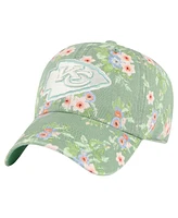 '47 Brand Women's Green Kansas City Chiefs Meadow Garden Clean Up Adjustable Hat