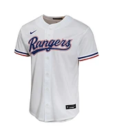 Nike Big Boys and Girls Jacob deGrom White Texas Rangers Home Game Player Jersey