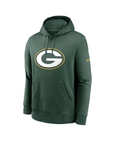 Nike Men's Green Bay Packers Club Logo Pullover Hoodie