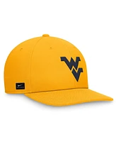 Nike Men's Gold West Virginia Mountaineers On-Field Pro Bill Snapback Hat