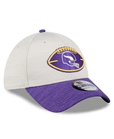 New Era Men's Stone/Purple Minnesota Vikings 2024 Sideline Historic 39THIRTY Flex Hat