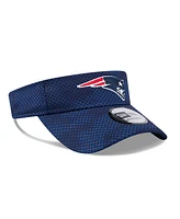 New Era Men's Navy New England Patriots 2024 Sideline Visor