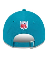 New Era Men's Teal Jacksonville Jaguars 2024 Sideline 9TWENTY Adjustable Hat