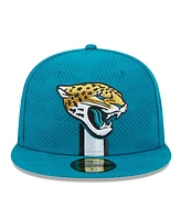 New Era Men's Teal Jacksonville Jaguars 2024 Sideline 59FIFTY Fitted Hat