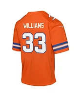 Nike Big Boys and Girls Javonte Williams Orange Denver Broncos Mile High Collection 1977 Throwback Game Jersey