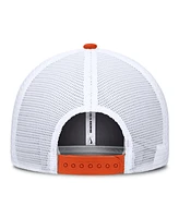 Nike Men's Orange/White Clemson Tigers Primetime Rise City Trucker Adjustable Hat