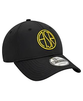 New Era Men's Black As Roma 9FORTY Adjustable Hat