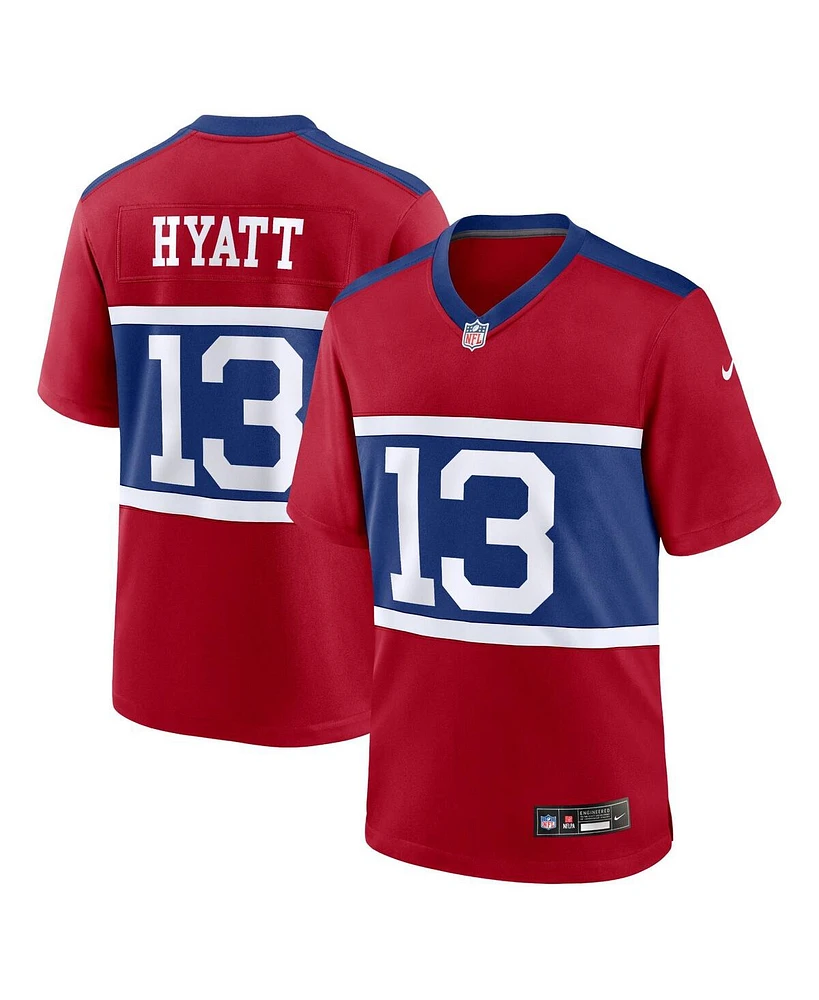 Nike Big Boys and Girls Jalin Hyatt Century Red New York Giants Alternate Player Game Jersey