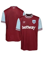 Umbro Men's Claret West Ham United 2024/25 Home Replica Jersey