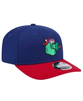 New Era Men's Royal Philadelphia Phillies Two-Tone Phanatic 9SEVENTY Stretch-Snap Hat