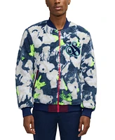 Scotch & Soda Men's Reversible Bomber Jacket