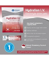 Trace Minerals Hydration I.v. Electrolytes Powder Packets | Full Spectrum Recovery Mineral Mix for Rapid Rehydration, Natural Energy and Muscle Stamin