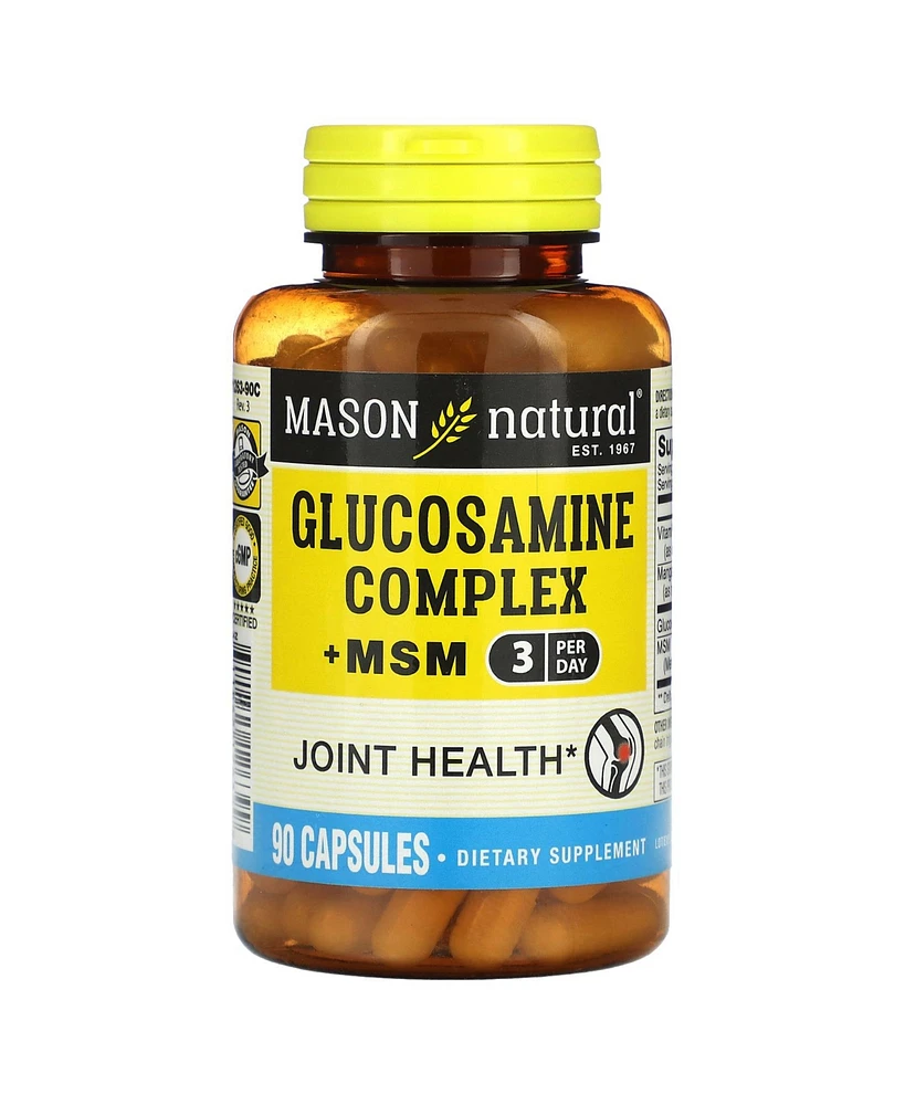 Mason Natural Glucosamine Complex Plus Msm with Vitamin C