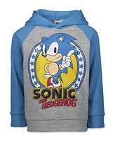 Sega Little Boys Sonic the Hedgehog Tails Knuckles Hoodie to