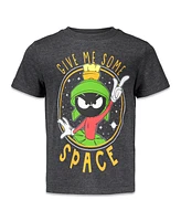 Looney Tunes Toddler Boys Marvin the Martian Bugs Bunny 3 Pack T-Shirts to