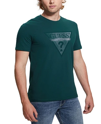 Guess Men's Eco Triangle Crewneck Tee