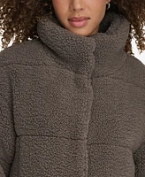 Levi's Women's Short Sherpa Teddy Jacket